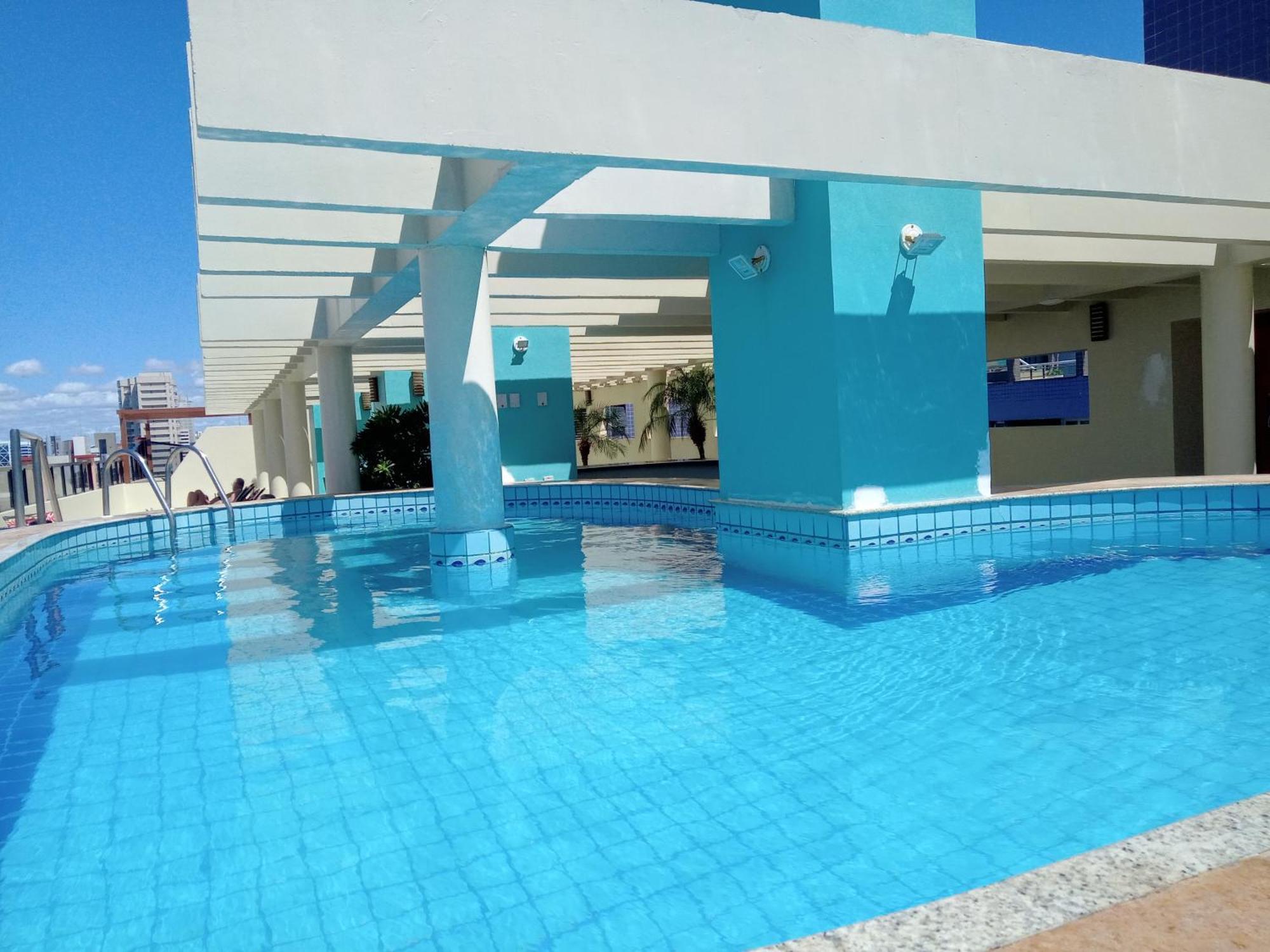 Flat Mar Brasil Tropical - Apartamento De 2 Quartos Com Suite E Vista Do Mar Fortaleza  Exteriér fotografie
